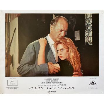ET DIEU CREA LA FEMME Photo de film N02 - 24x30 cm. - 1956 - Brigitte Bardot, Roger Vadim