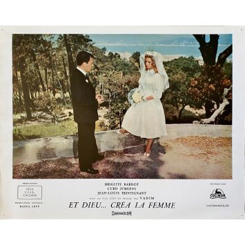 AND GOD CREATED WOMAN Lobby Card N06 - 10x12 in. - 1956 - Roger Vadim, Brigitte Bardot