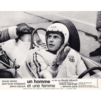 UN HOMME ET UNE FEMME Photo de film N11 - 21x30 cm. - 1966 - Anouk Aimée, Jean-Louis Trintignant, Claude Lelouch