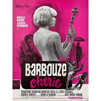 BARBOUZE CHERIE Synopsis- 24x30 cm. - 1966 - Mireille Darc, José María Forqué