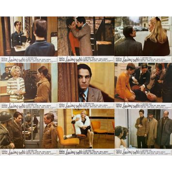 STOLEN KISSES Lobby Cards x9 - Set B - 9x12 in. - 1968 - François Truffaut, Jean-Pierre Léaud