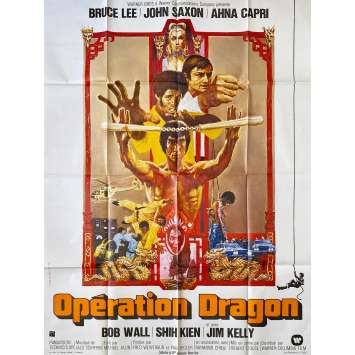 ENTER THE DRAGON Original Movie Poster- 47x63 in. - 1973 - Robert Clouse, Bruce Lee