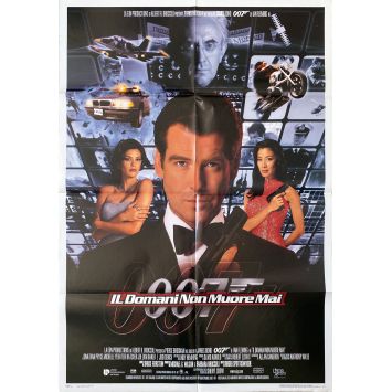 DEMAIN NE MEURT JAMAIS Affiche de film- 100x140 cm. - 1997 - Pierce Brosnan, Roger Spottiswoode