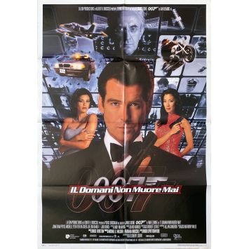 TOMORROW NEVER DIES Movie Poster- 39x55 in. - 1997 - Roger Spottiswoode, Pierce Brosnan
