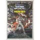 MOONRAKER Movie Poster- 39x55 in. - 1979 - James Bond, Roger Moore