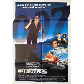 PERMIS DE TUER Affiche de film- 100x140 cm. - 1989 - Timothy Dalton, James Bond