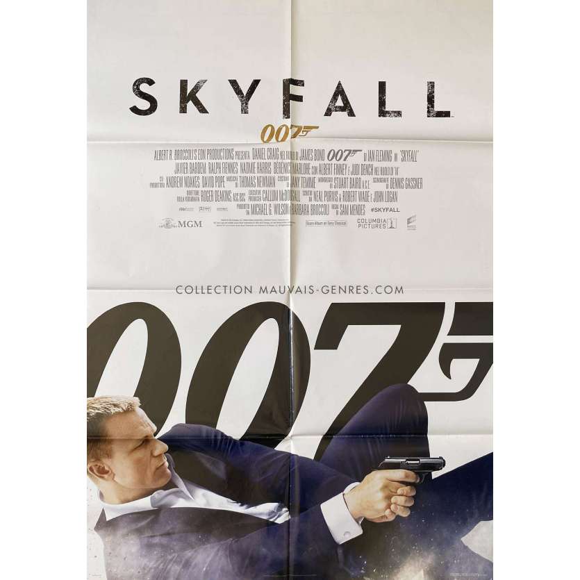 SKYFALL Movie Poster- 39x55 in. - 2012 - James Bond, Daniel Craig