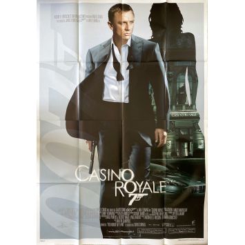 CASINO ROYALE (2006) Affiche de film- 140x200 cm. - 2006 - Daniel Craig, Martin Campbell