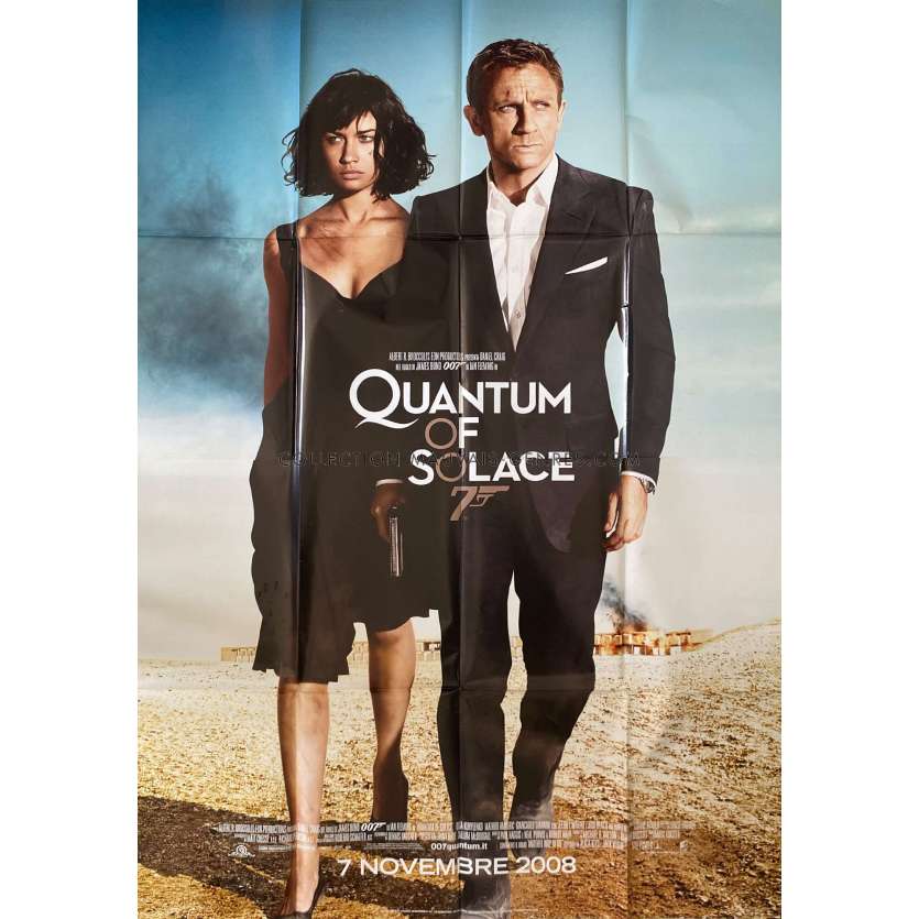 QUANTUM OF SOLACE Movie Poster- 55x70 in. - 2008 - Marc Forster, Daniel Craig