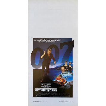 PERMIS DE TUER Affiche de film- 33x71 cm. - 1989 - Timothy Dalton, James Bond