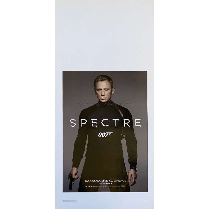 SPECTRE Affiche de film- 33x71 cm. - 2015 - Daniel Craig, Sam Mendes