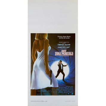 THE LIVING DAYLIGHTS Movie Poster- 13x28 in. - 1987 - John Glen, Timothy Dalton