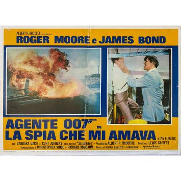 Affiche Cinéma originale James Bond Dangereusement Vôtre 1985 (petit f