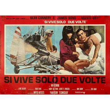ON NE VIT QUE DEUX FOIS Affiche de film- 46x64 cm. - 1967 - Sean Connery, Lewis Gilbert