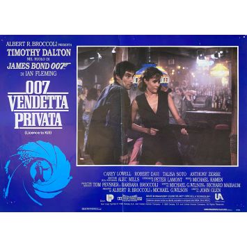 PERMIS DE TUER Affiche de film- 46x64 cm. - 1989 - Timothy Dalton, James Bond