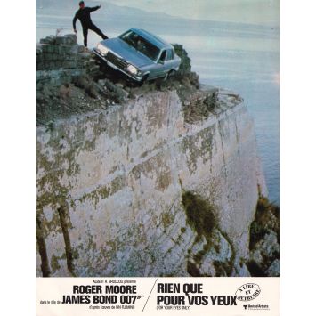 RIEN QUE POUR VOS YEUX Photo de film N1 - 21x30 cm. - 1981 - Roger Moore, John Glen