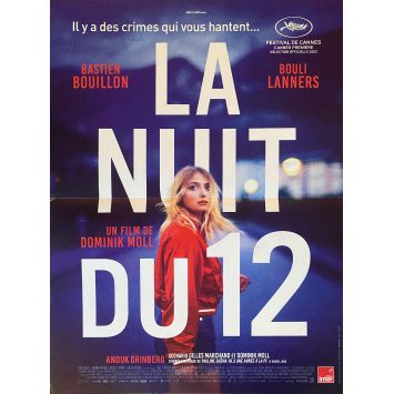 THE NIGHT OF THE 12TH Movie Poster- 15x21 in. - 2022 - Dominik Moll, Bouli Lanners