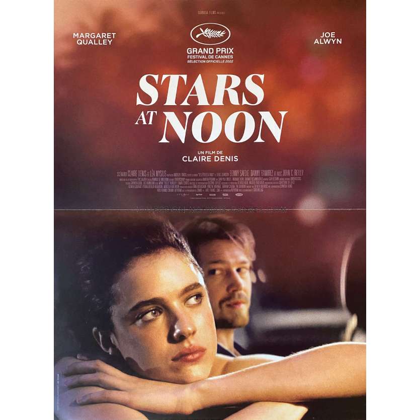 STARS AT NOON Movie Poster- 15x21 in. - 2022 - Claire Denis, Margaret Qualley