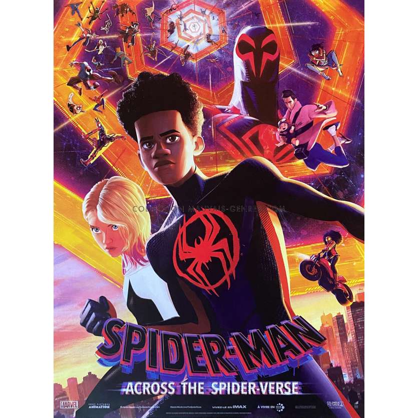 SPIDER-MAN: ACROSS THE SPIDER-VERSE Movie Poster- 15x21 in. - 2023 - Joaquim Dos Santos, Oscar Isaac