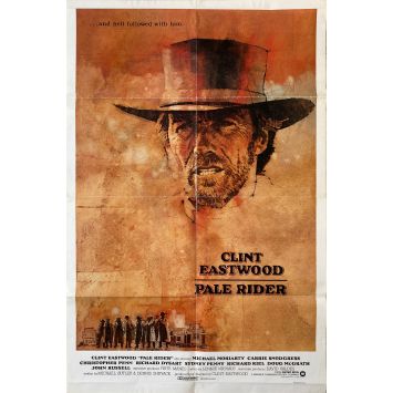 PALE RIDER Movie Poster International vs. - 27x41 in. - 1985 - Clint Eastwood, Michael Moriarty