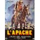 L'APACHE Affiche de film- 60x80 cm. - 1972 - Cliff Potts, William A. Graham