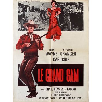 LE GRAND SAM Affiche de film- 60x80 cm. - 1960/R1960 - John Wayne, Henry Hathaway
