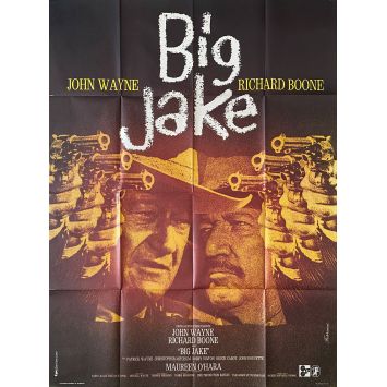 BIG JAKE Affiche de film- 120x160 cm. - 1971 - John Wayne, George Sherman