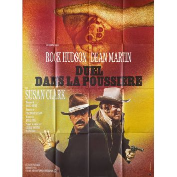 DUEL DANS LA POUSSIERE Affiche de film- 120x160 cm. - 1973 - Dean Martin, George Seaton