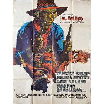 EL GRINGO Affiche de film- 120x160 cm. - 1968 - Terence Stamp, Silvio Narizzano