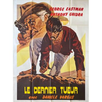 LE DERNIER TUEUR Affiche de film- 120x160 cm. - 1967 - George Eastman, Giuseppe Vari