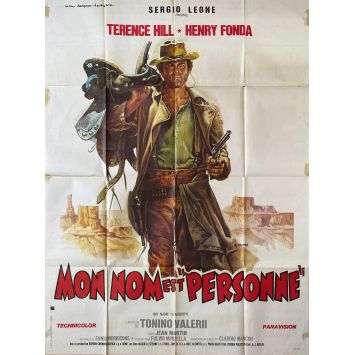 MON NOM EST PERSONNE Affiche de film- 120x160 cm. - 1973 - Henry Fonda, Terence Hill, Tonino Valerii