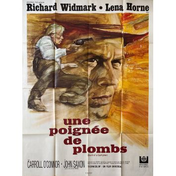UNE POIGNEE DE PLOMBS Affiche de film- 120x160 cm. - 1969 - Richard Widmark, Don Siegel