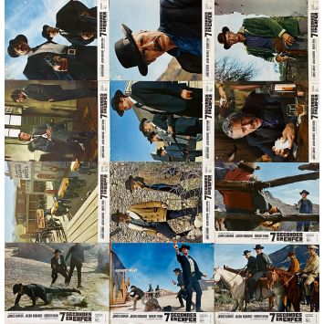 7 SECONDES EN ENFER photos de film x12 - 21x30 cm. - 1967 - James Garner, John Sturges