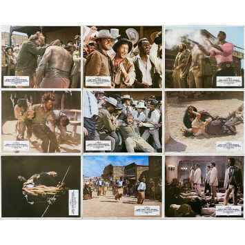 ACE HIGH Lobby Cards x9 - 10x12 in. - 1968 - Giuseppe Colizzi, Terence Hill, Bud Spencer