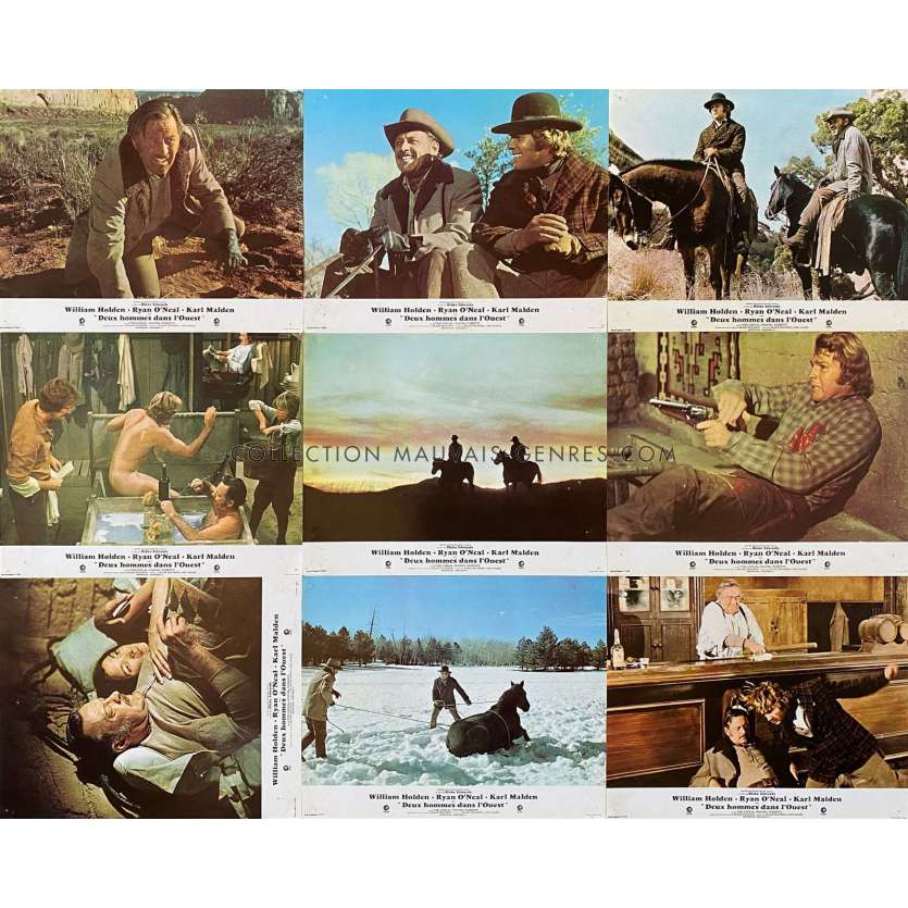 WILD ROVERS Lobby Cards x9 - Set B - 9x12 in. - 1971 - Blake Edwards, William Holden