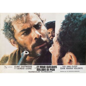 ET POUR QUELQUES DOLLARS DE PLUS photo de film N1 - 21x30 cm. - 1964/R1970 - Clint Eastwood, Sergio Leone