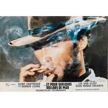 ET POUR QUELQUES DOLLARS DE PLUS photo de film N3 - 21x30 cm. - 1964/R1970 - Clint Eastwood, Sergio Leone