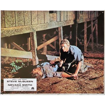 NEVADA SMITH Lobby Card N1 - 10x12 in. - 1966 - Henry Hathaway, Steve McQueen