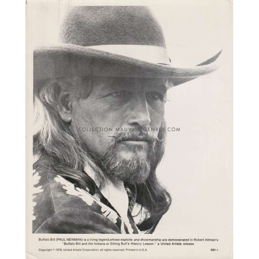 BUFFALO BILL AND THE INDIANS Movie Still BBI-1 - 8x10 in. - 1976 - Robert Altman, Paul Newman