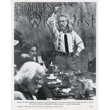 BUFFALO BILL ET LES INDIENS Photo de presse BBI-15 - 20x25 cm. - 1976 - Paul Newman, Robert Altman