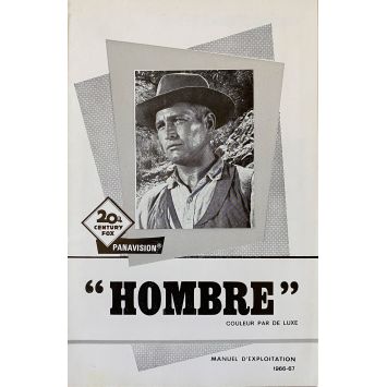 HOMBRE Dossier de presse 8 pages - 16x24 cm. - 1967 - Paul Newman, Martin Ritt