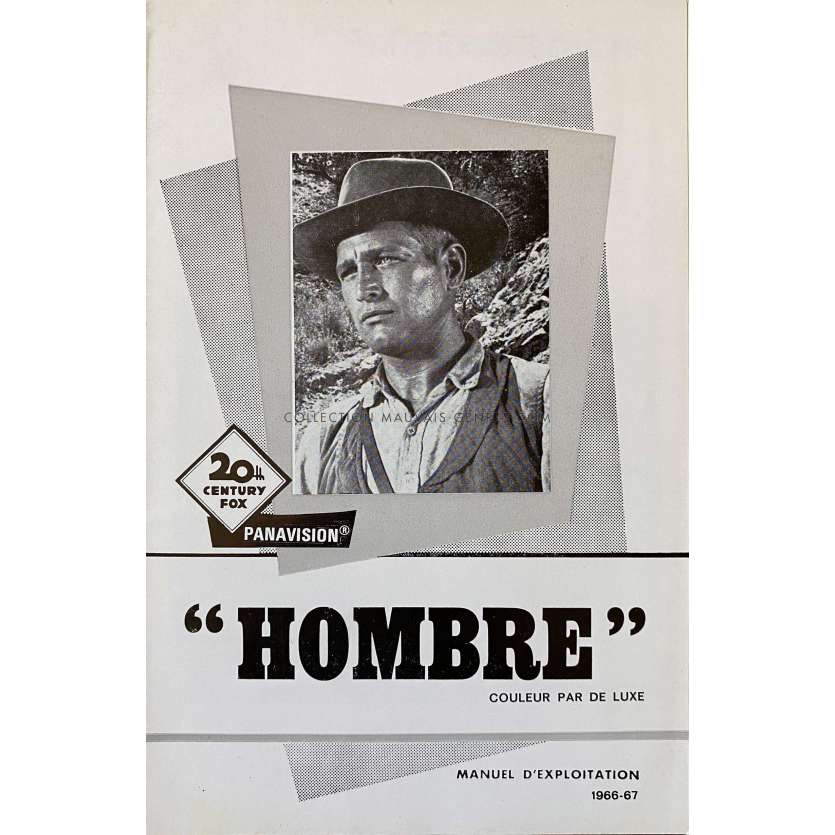 HOMBRE Dossier de presse 8 pages - 16x24 cm. - 1967 - Paul Newman, Martin Ritt