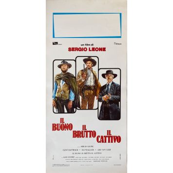 THE GOOD THE BAD AND THE UGLY Movie Poster- 13x28 in. - 1966/R1970 - Sergio Leone, Clint Eastwood