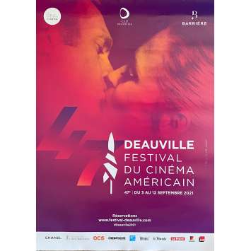 DEAUVILLE FILM FESTIVAL 2021 Official Poster - Steve McQueen, Faye Dunaway, Thomas Crown