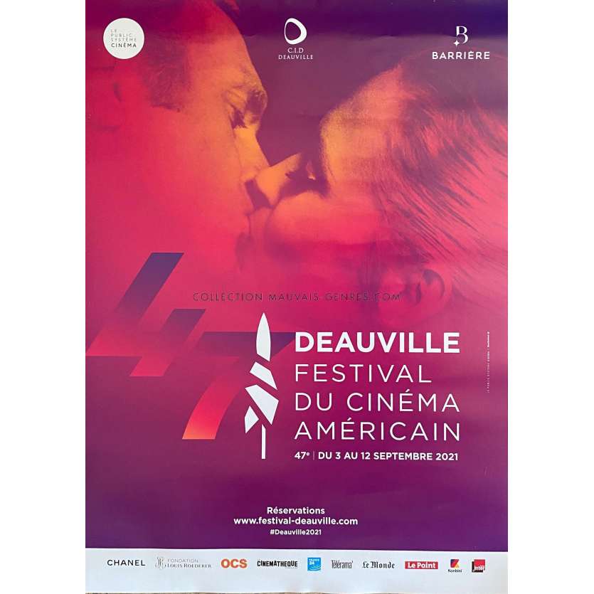 DEAUVILLE FILM FESTIVAL 2021 Official Poster - Steve McQueen
