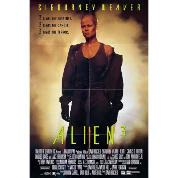 ALIEN 3 Affiche Vidéo- 65x97 cm. - 1992 - Sigourney Weaver, David Fincher