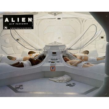 ALIEN Lobby Card N01 - 9x12 in. - 1979 - Ridley Scott, Sigourney Weaver