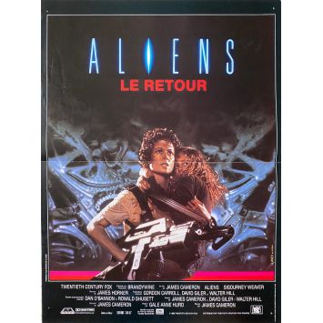 ALIENS Affiche de film- 40x54 cm. - 1986 - Sigourney Weaver, James Cameron