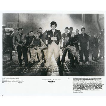 ALIENS Photo de presse A-3 - 20x25 cm. - 1986 - Sigourney Weaver, James Cameron