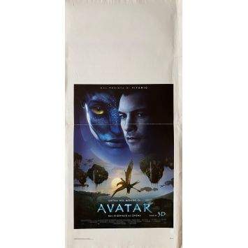 AVATAR Movie Poster- 13x28 in. - 2009 - James Cameron, Sam Worthington